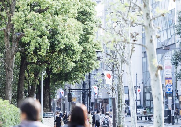 東京の街
